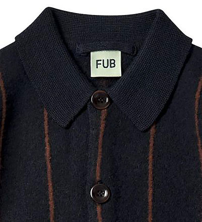 FUB Cardigan - Uld - Dark Navy