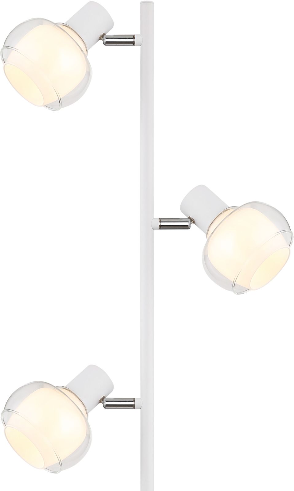 Stehleuchte - weiß matt - 154 cm hoch