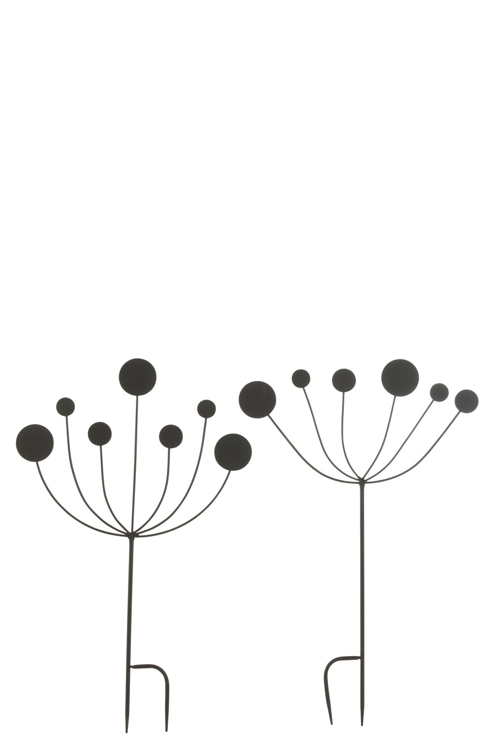 Décoration jardin abstr taille s lot de 2