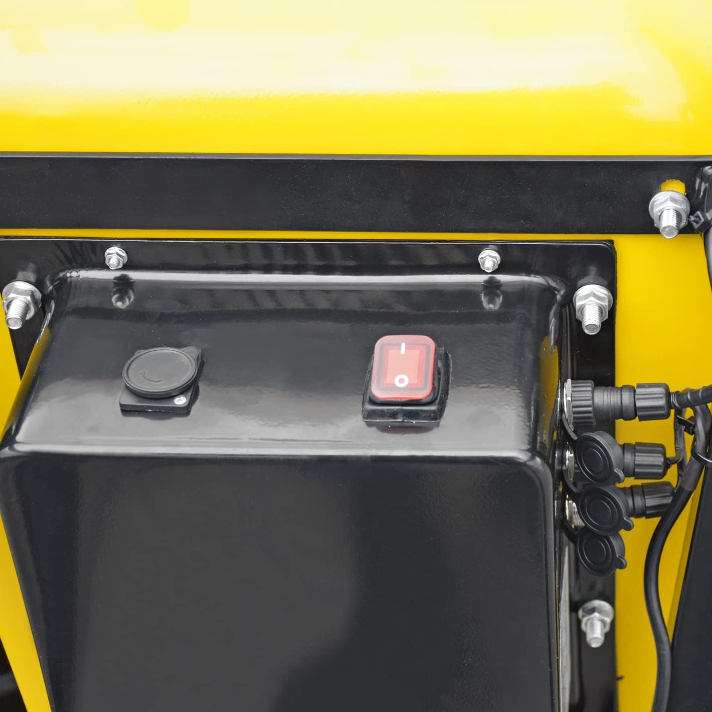 BAMATO elektrische Schubkarre MTR-150 | leistungsstarker 500W Elektromotor | Tragkraft 150 kg | Fassungsvermögen 75 Liter | Schubwagen Elektro