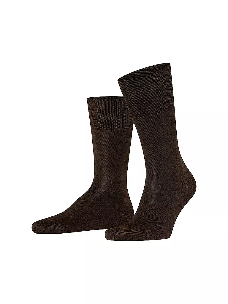 FALKE Socken TIAGO brown braun