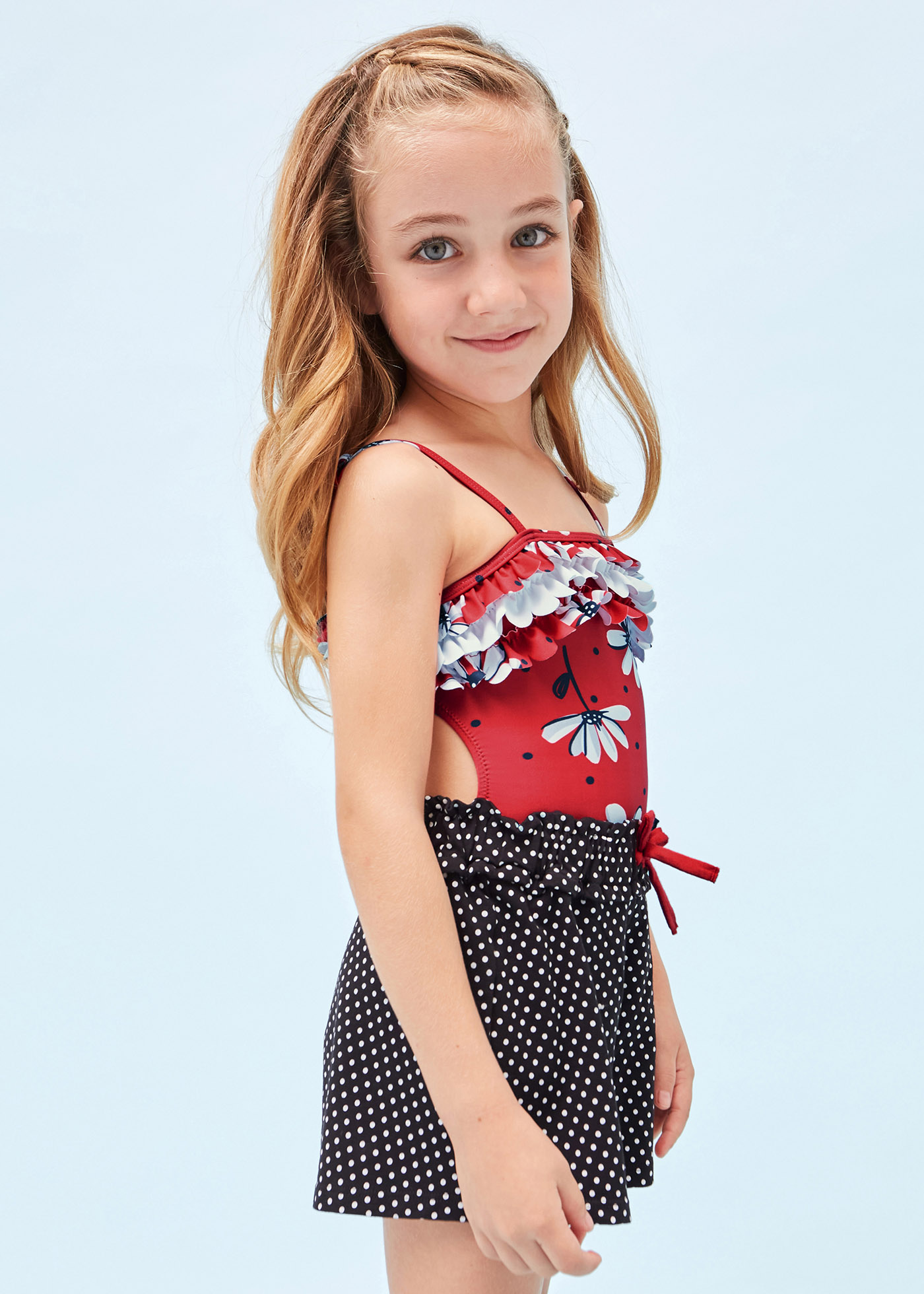 Maiô estampado para meninas