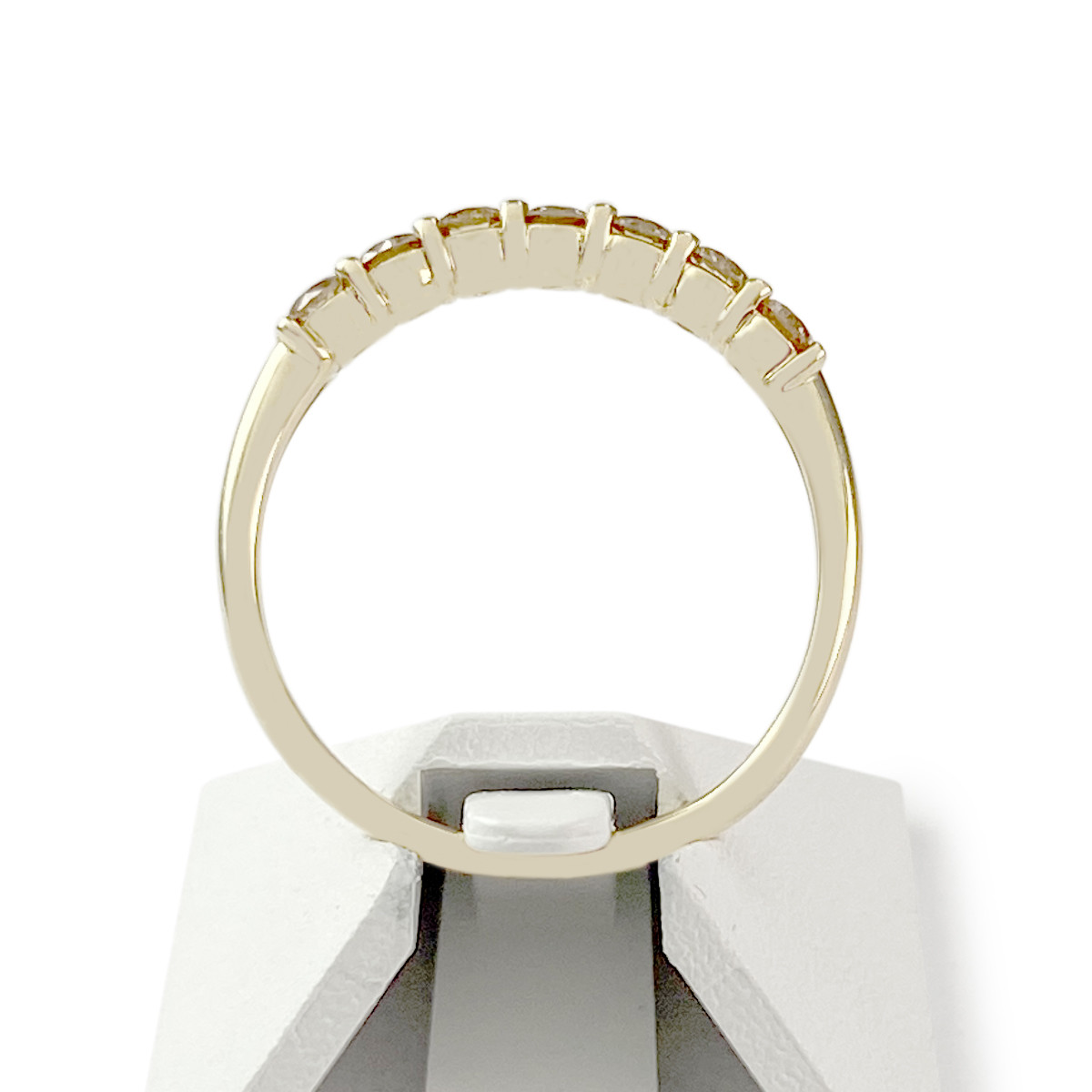 Bague d'occasion or 750 jaune diamants
