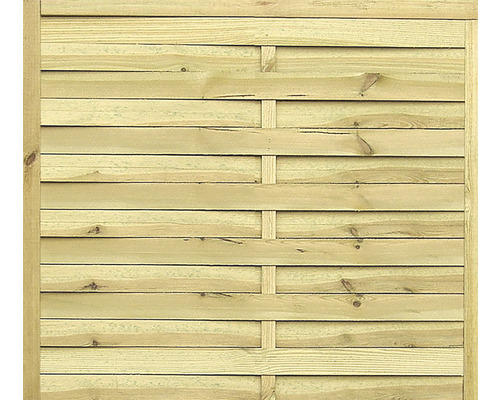 Gedeeltelijk element, lamellenhek 100 x 180 cm drukgeïmpregneerd