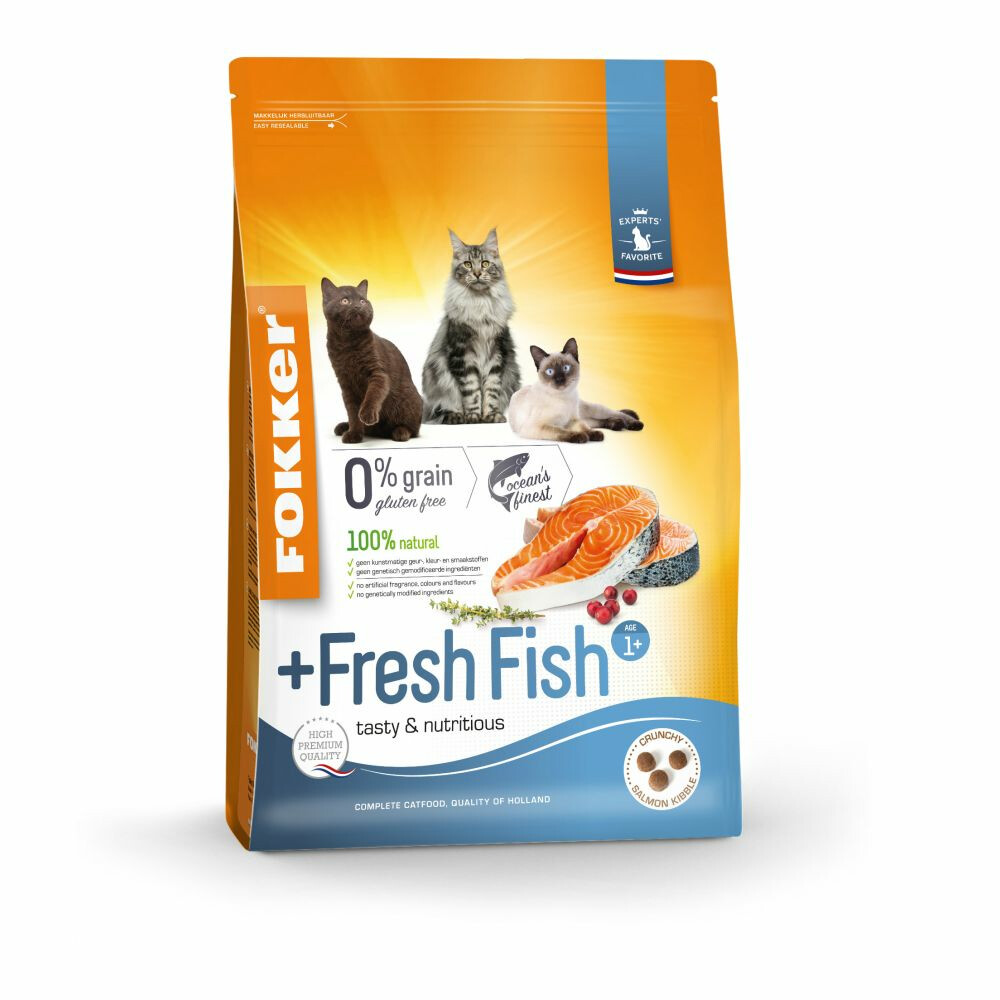 Fokker Cat Fresh Fish Zalm7 kg