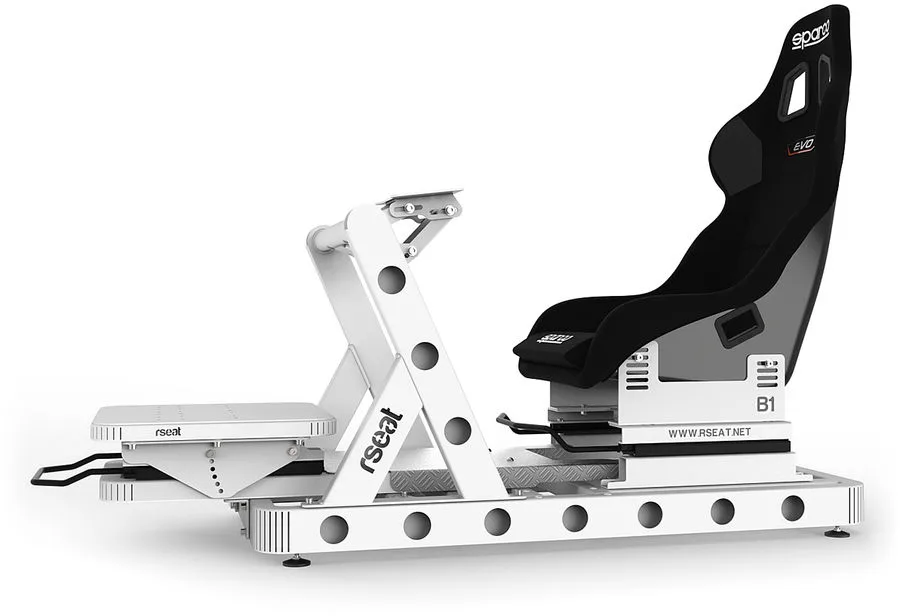 rSeat B1 Blanc Sièges simulation gaming