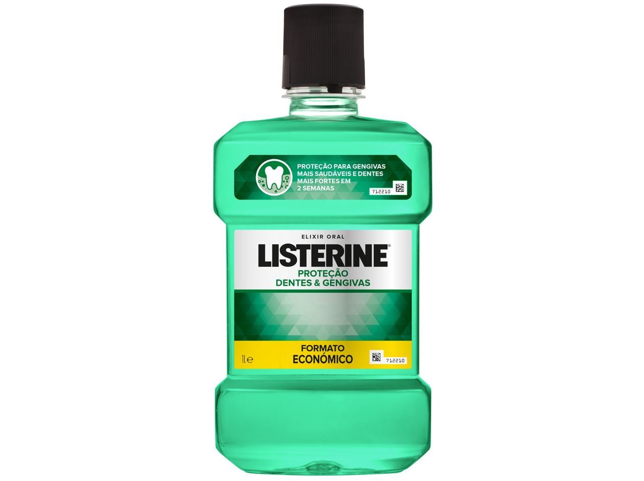 ELIXIR LISTERINE DENTES E GENGIVAS 1000ML