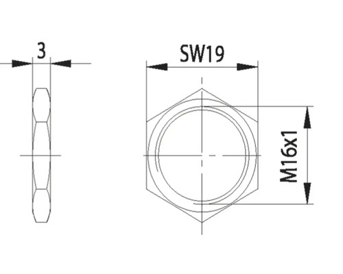 Burg Wächter brievenbussenslot voor materiaaldiktes van 1-10 mm