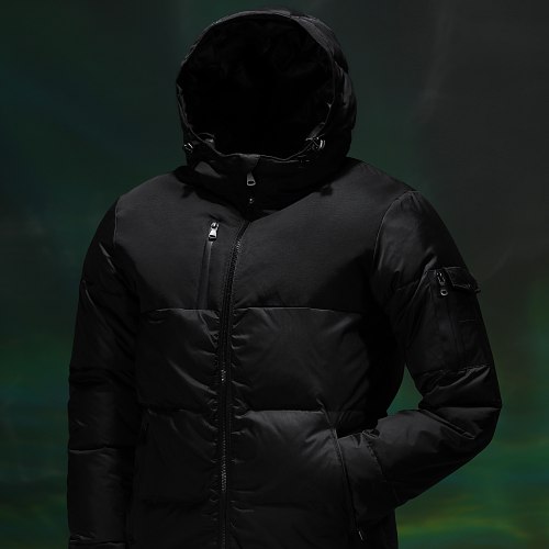 Doudoune Capuche Tech Puffer 0017 Noir