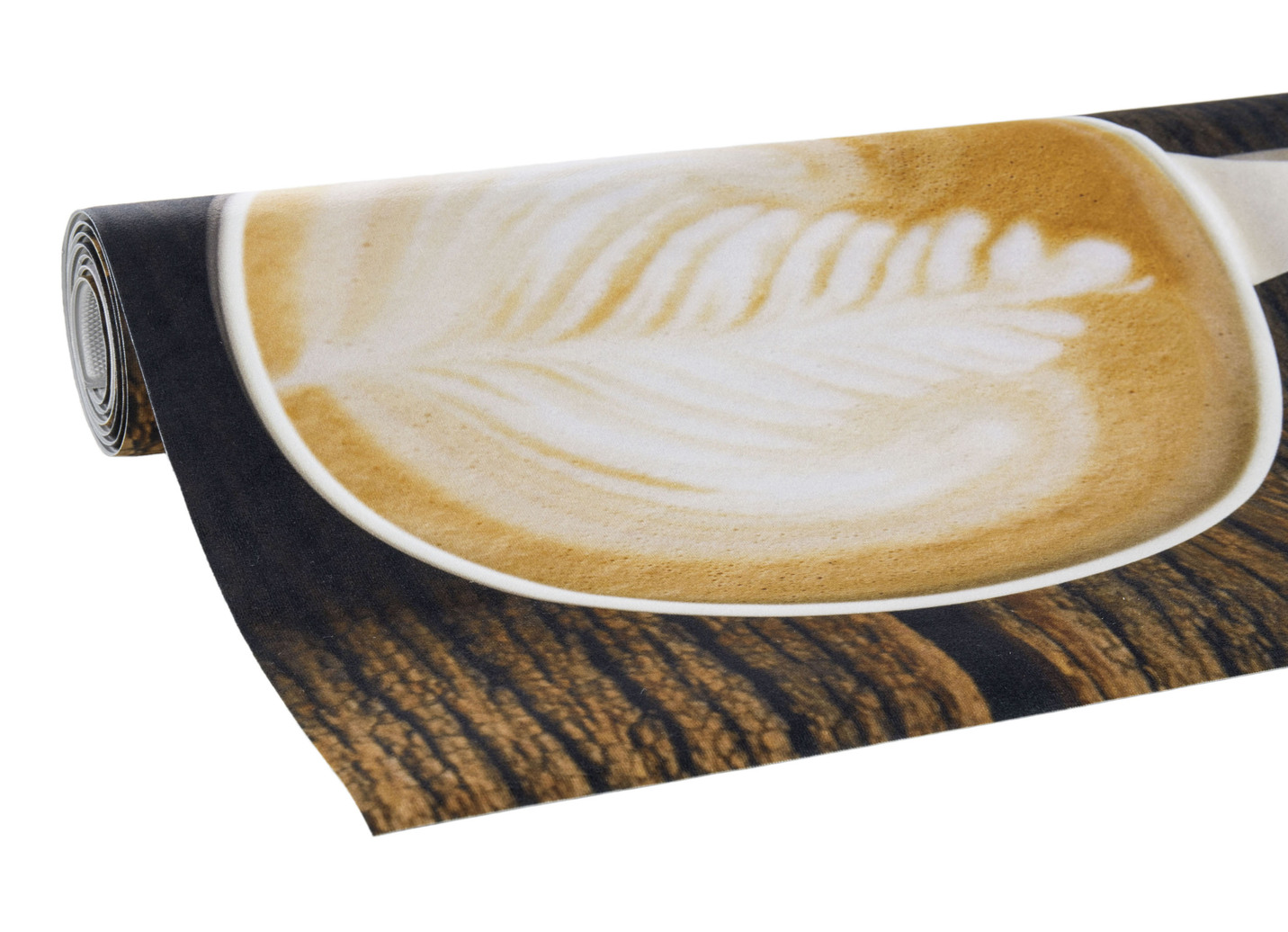 Küchenläufer Kaffeetassen, mit rutschhemmender Rückseite