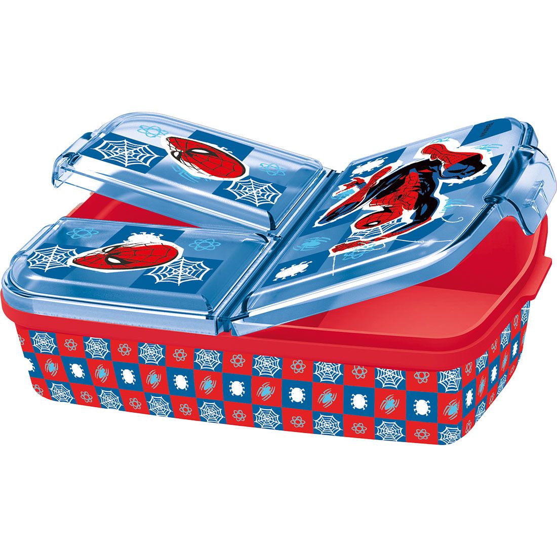 Multi compartment matboks Spider-Man