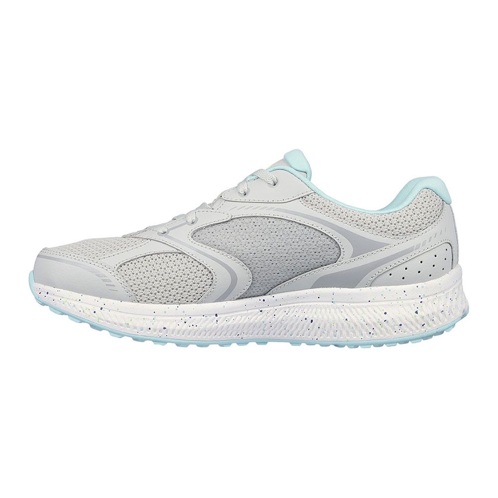 Skechers GO RUN CONSISTENT VIVID HORIZON - Chaussures running Femme gris/bleu