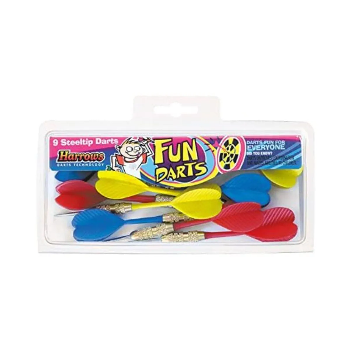 Harrows 9 Fléchettes Couleurs