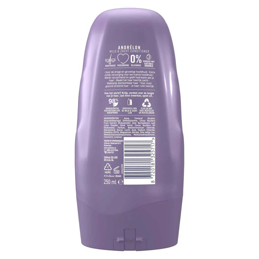 Mild & Zacht conditioner - 6 x 250 ml