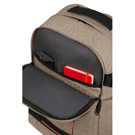 American Tourister Urban Track Laptop Backpack 15,6 Inch Coated Beige/ Orange