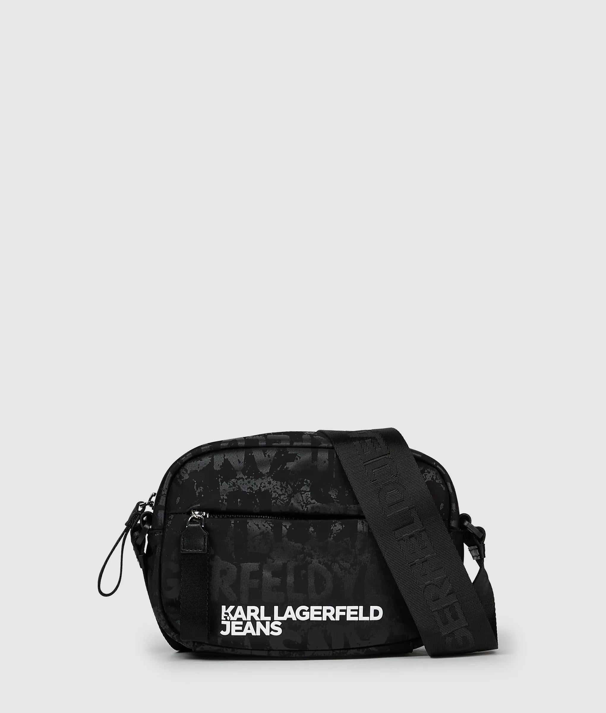 Nylon cameratas met grafische print