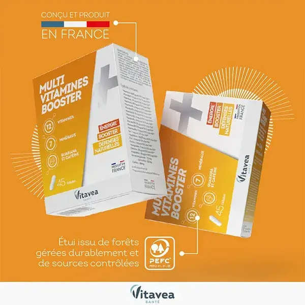 Vitavea Multivitaminas Energético com Reforço de Defesas Naturais 45 cápsulas