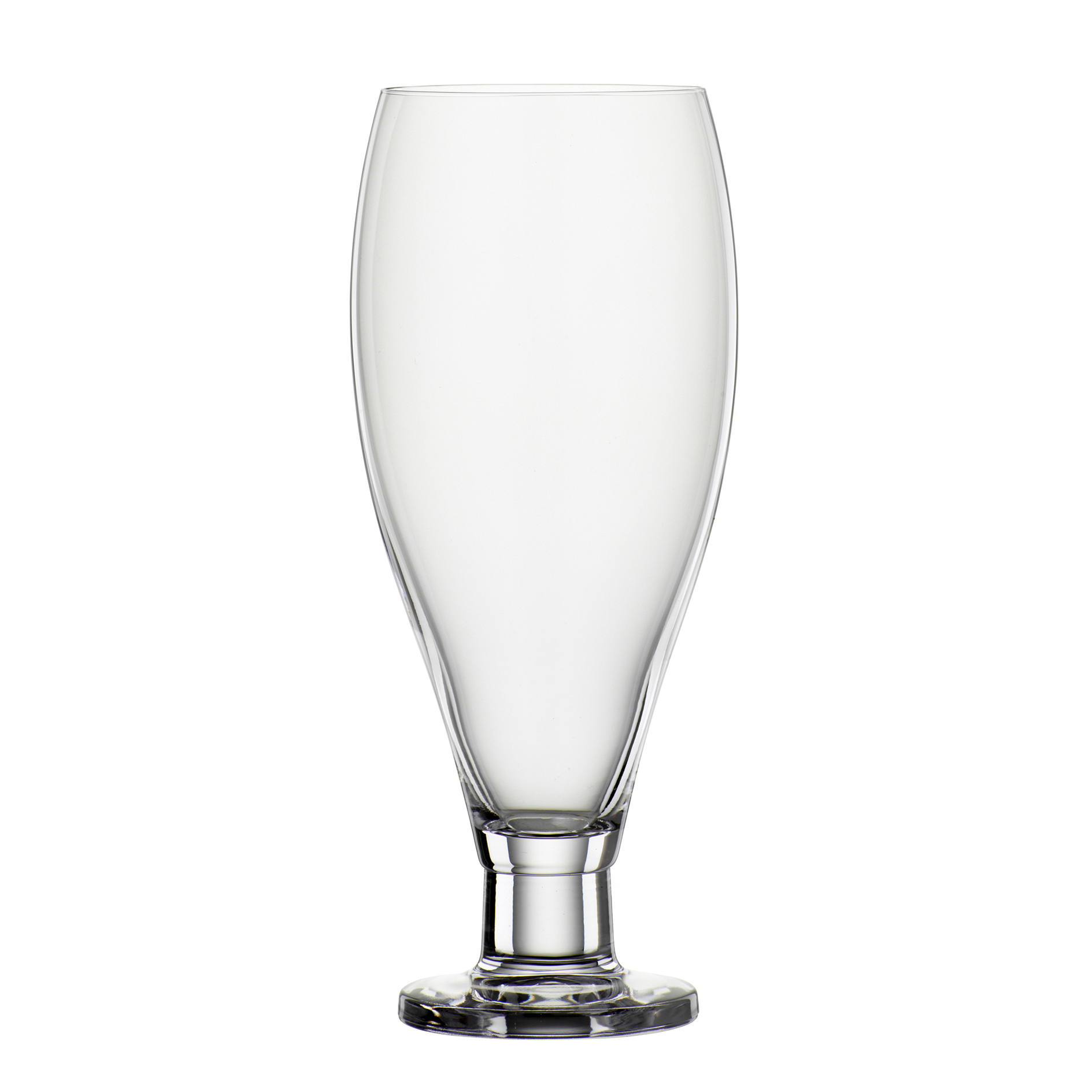 2er-Set Bierpokale - transparent - Kristallglas