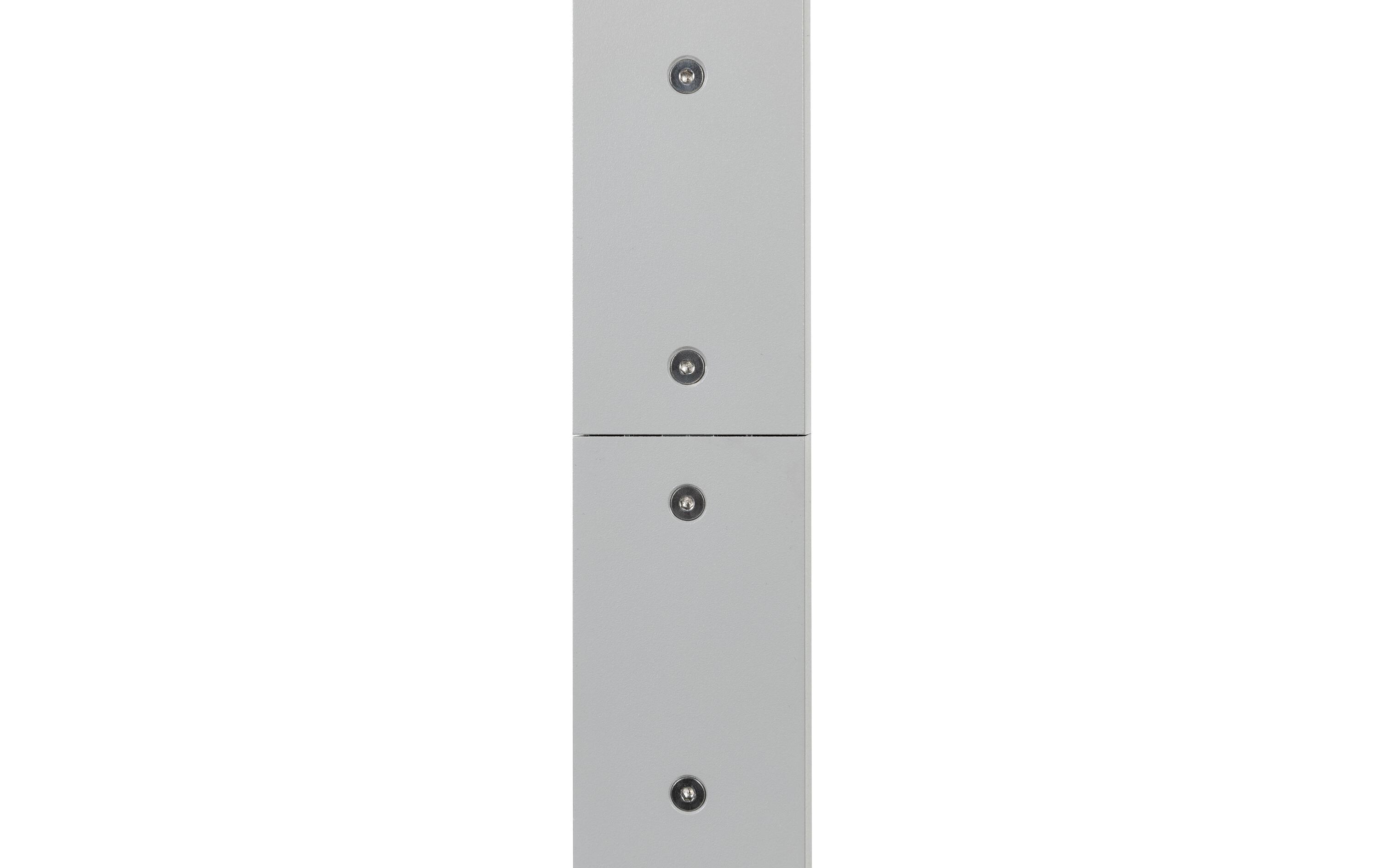 Bürostehleuchte HCL LED 100 W, Grau<br>Dimmbare Stehleuchte für Boden- und Deckenbeleuchtung
