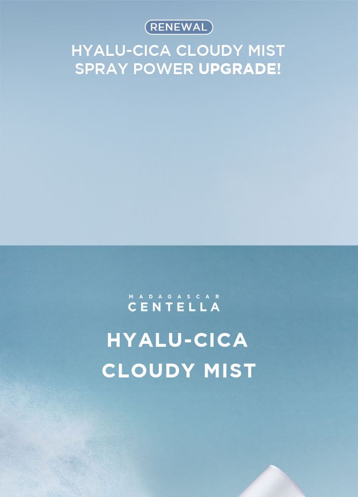 HUID 1004 - Madagascar Centella Hyalu-Cica bewolkte mist