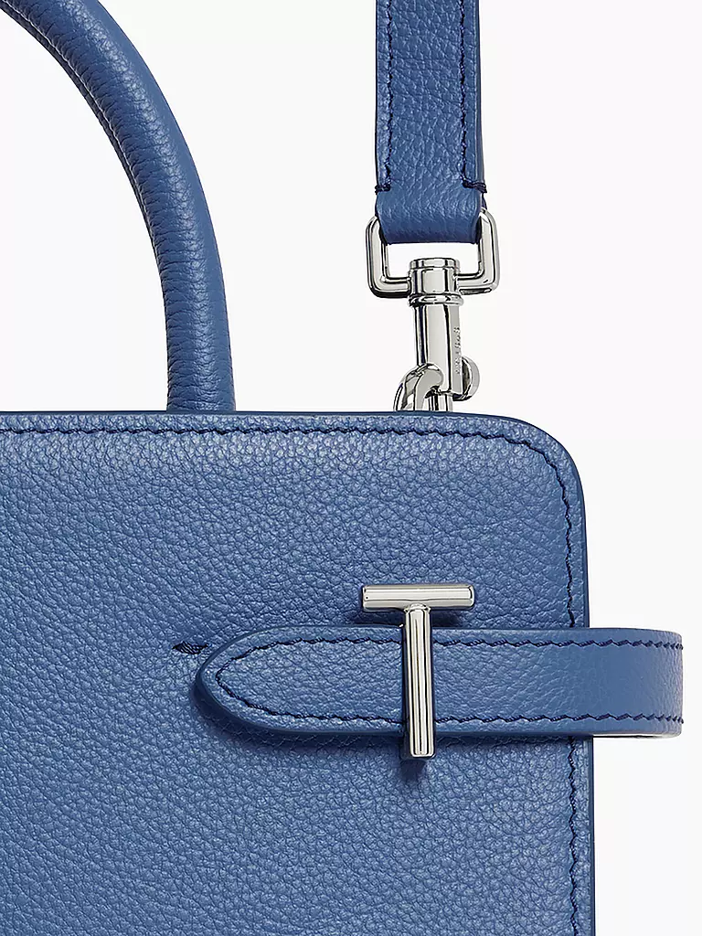 LE TANNEUR Ledertasche - Henkeltasche EMILIE Medium  hellblau