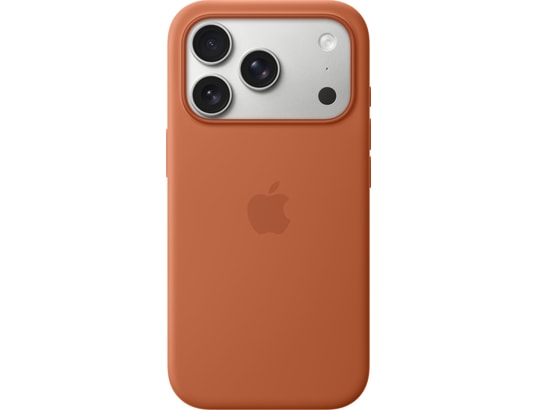 APPLE - Coque iPhone 17 Pro Silicone MagSafe – Terracotta - MGFJ4ZM/A