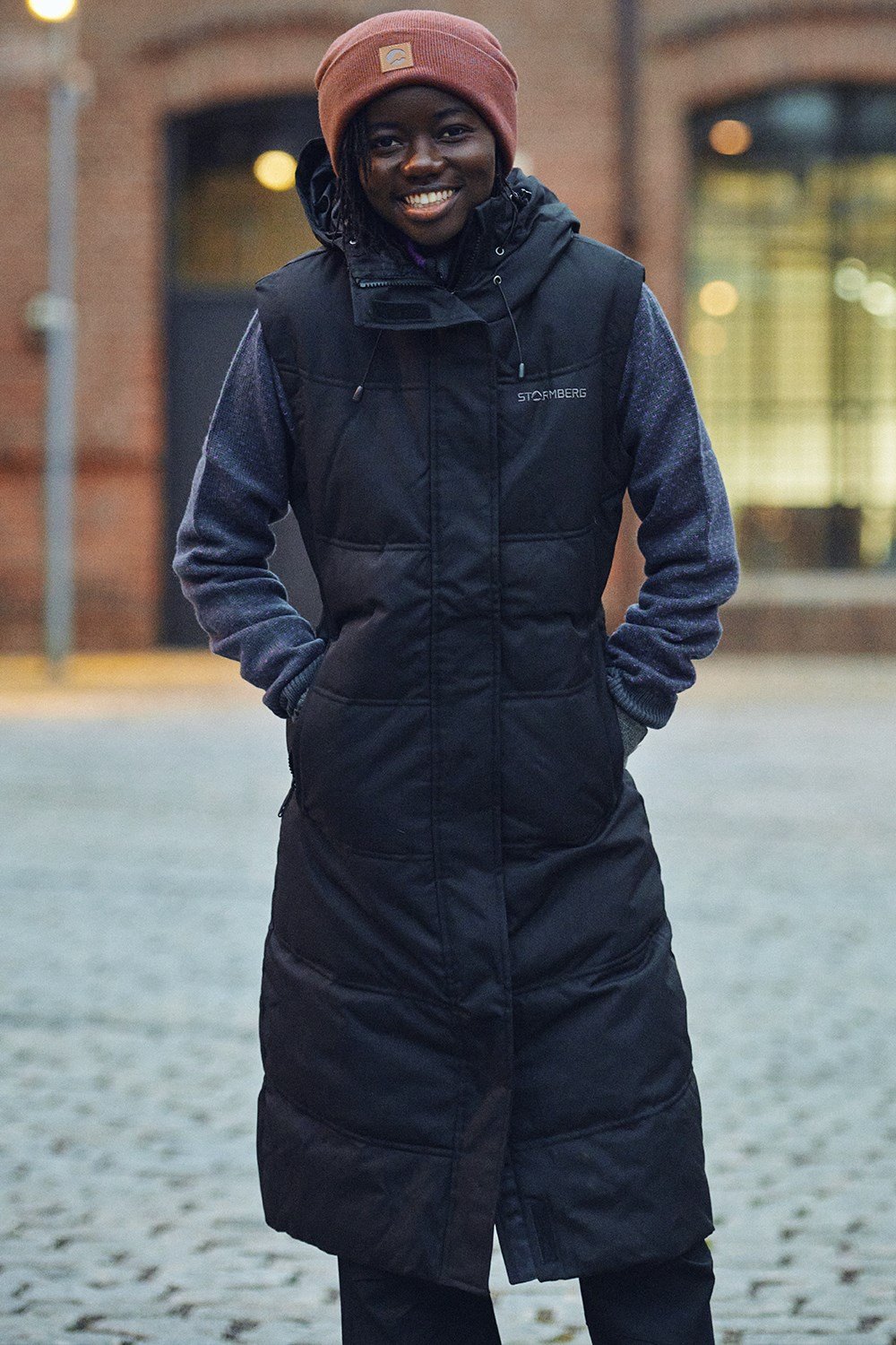 Stormberg Svalbard lang dunvest