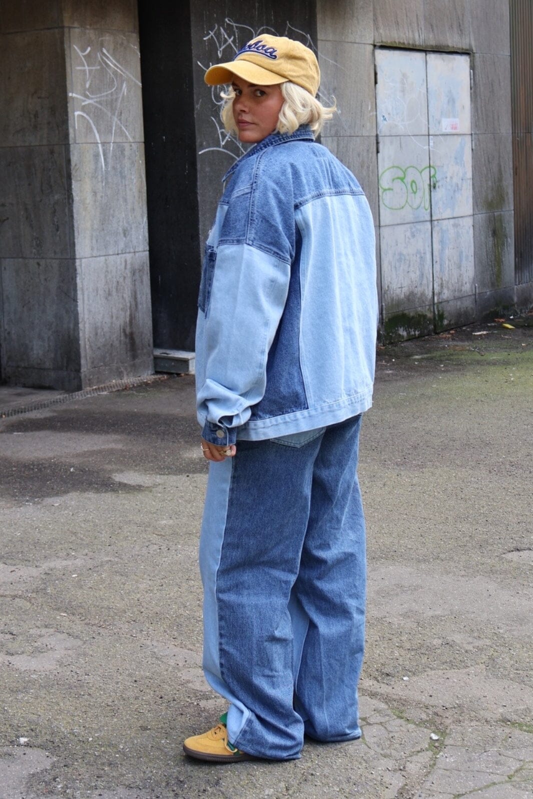 Pieces Pcfamy Ls Loose Denim Shirt Fsy
