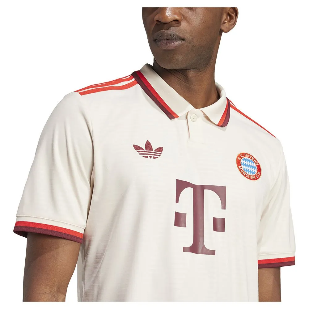 adidas FC Bayern Munich 3 Stripes 24/25 Drittes kurzarm-T-shirt