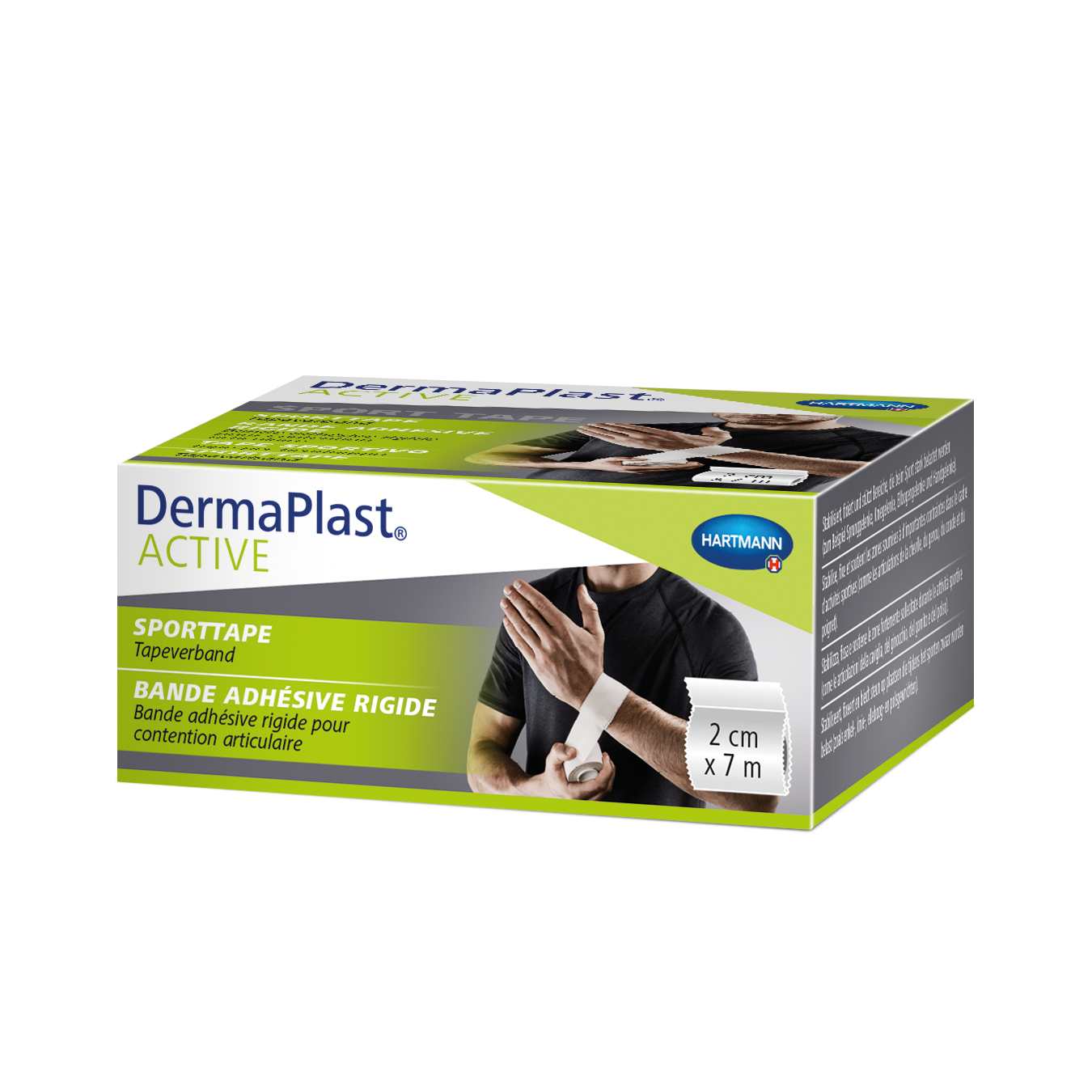 DERMAPLAST Active Sporttape<br>1 Stück, 2cmx7m