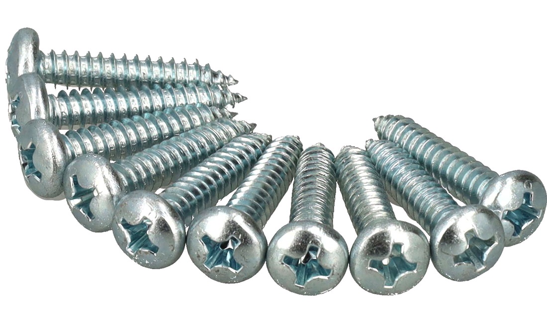 Skruer PH M6x30 mm - 10 stk.