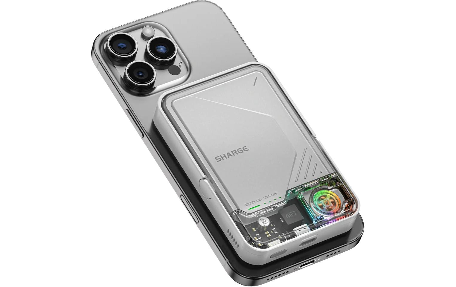 Powerbank ICEMAG 2 10000 mAhMagnetische Powerbank mit aktiver Kühlung