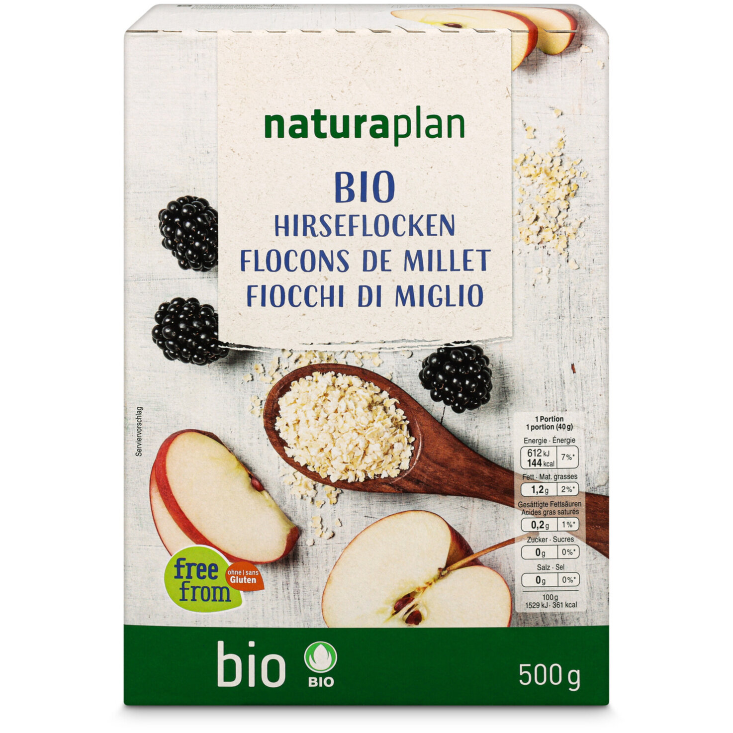 Naturaplan Bio Hirseflocken
