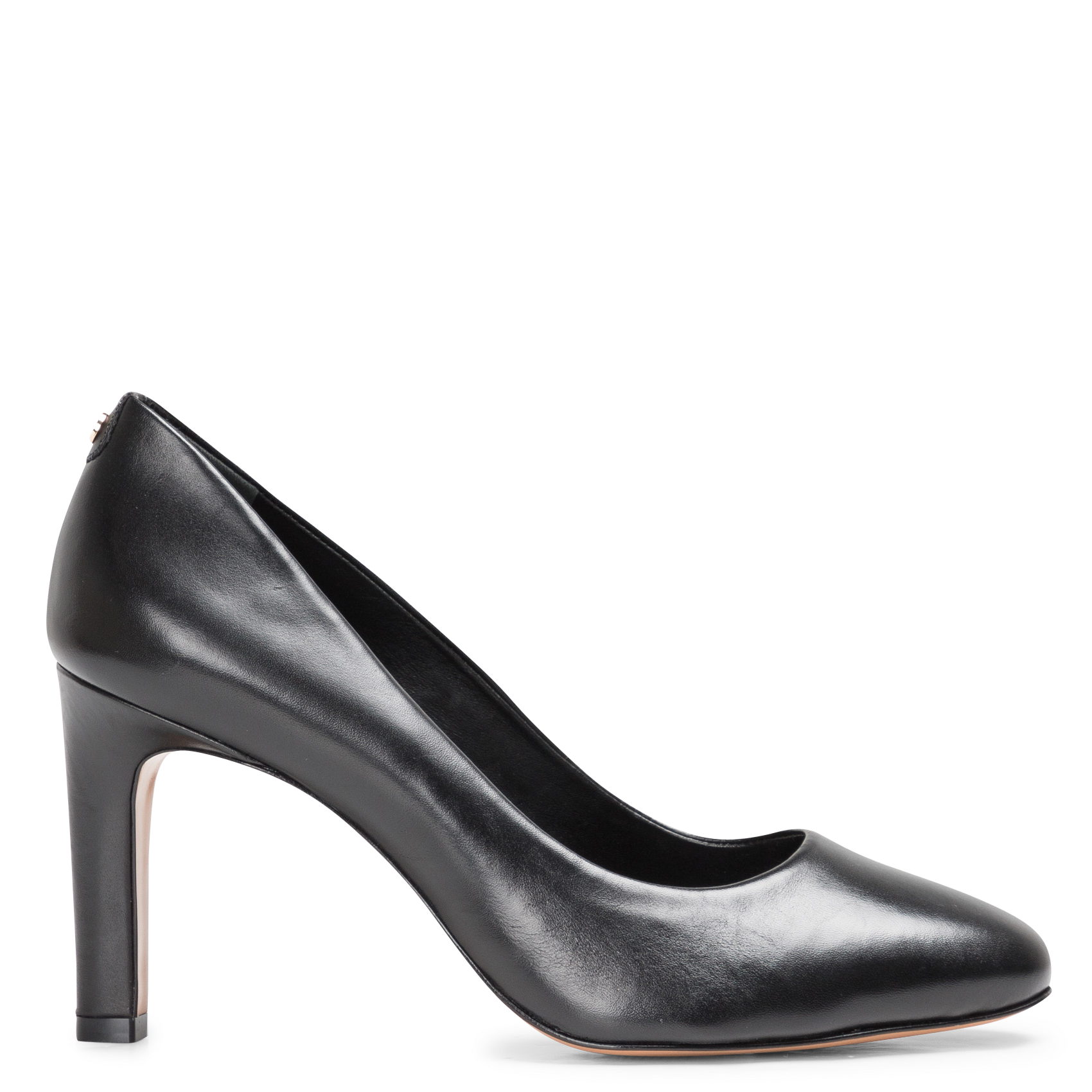 ZAINA - Escarpin en cuir lisse | Noir
