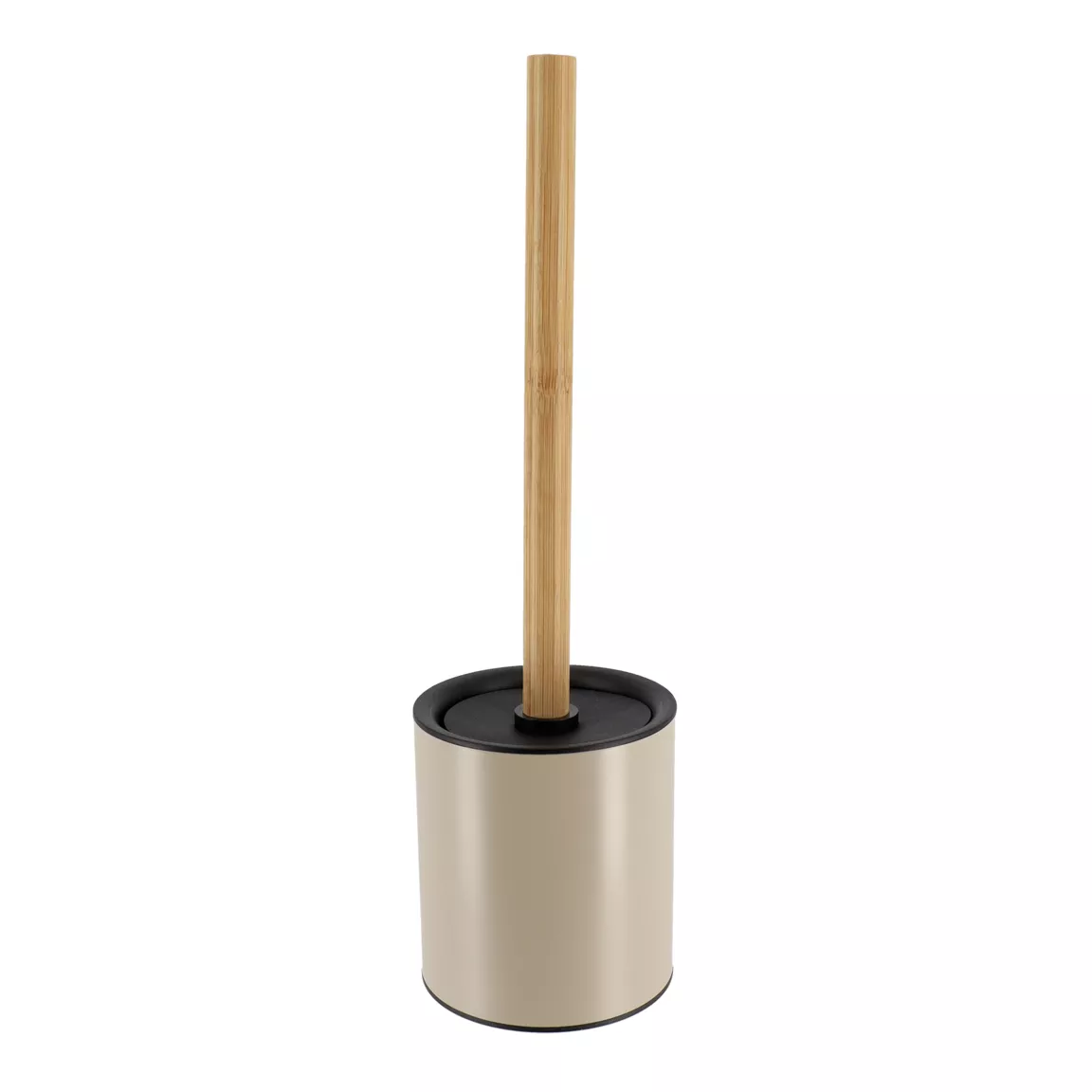 Brosse WC métal Purebamboo Taupe