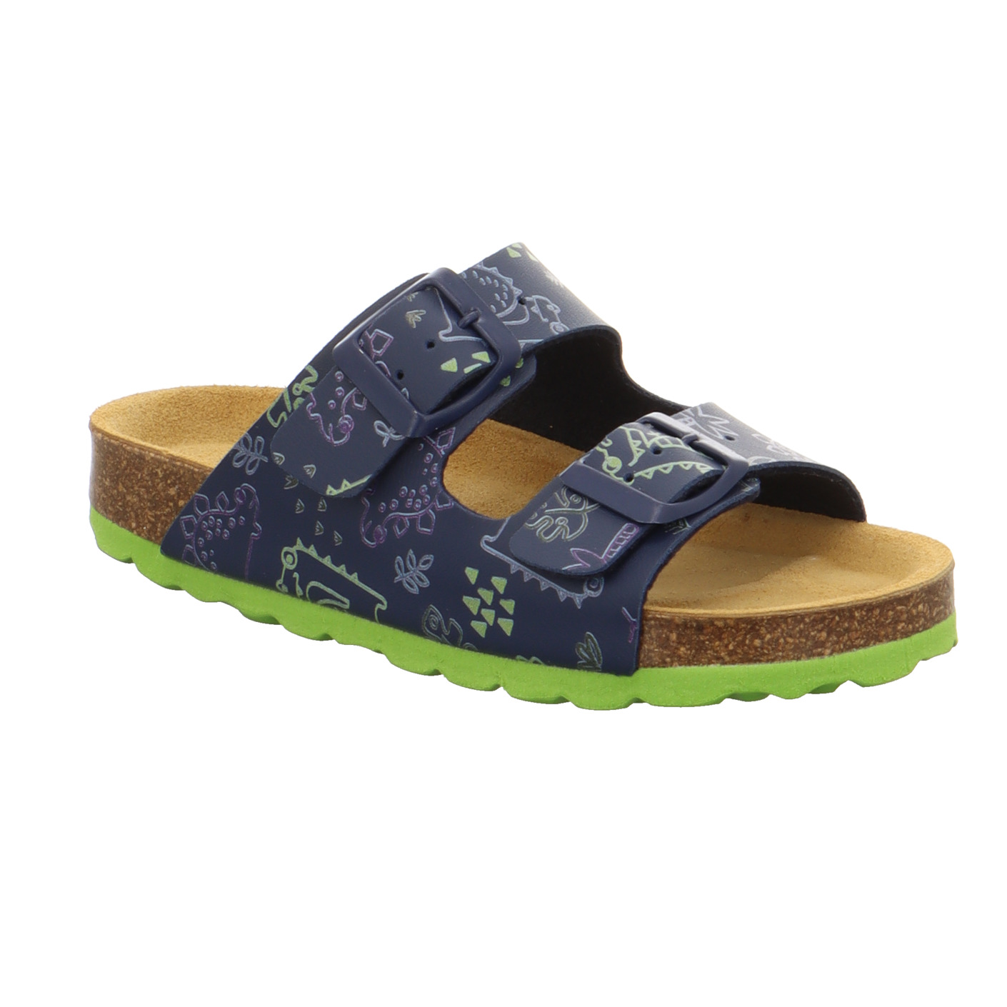 Tiefbettmules blau