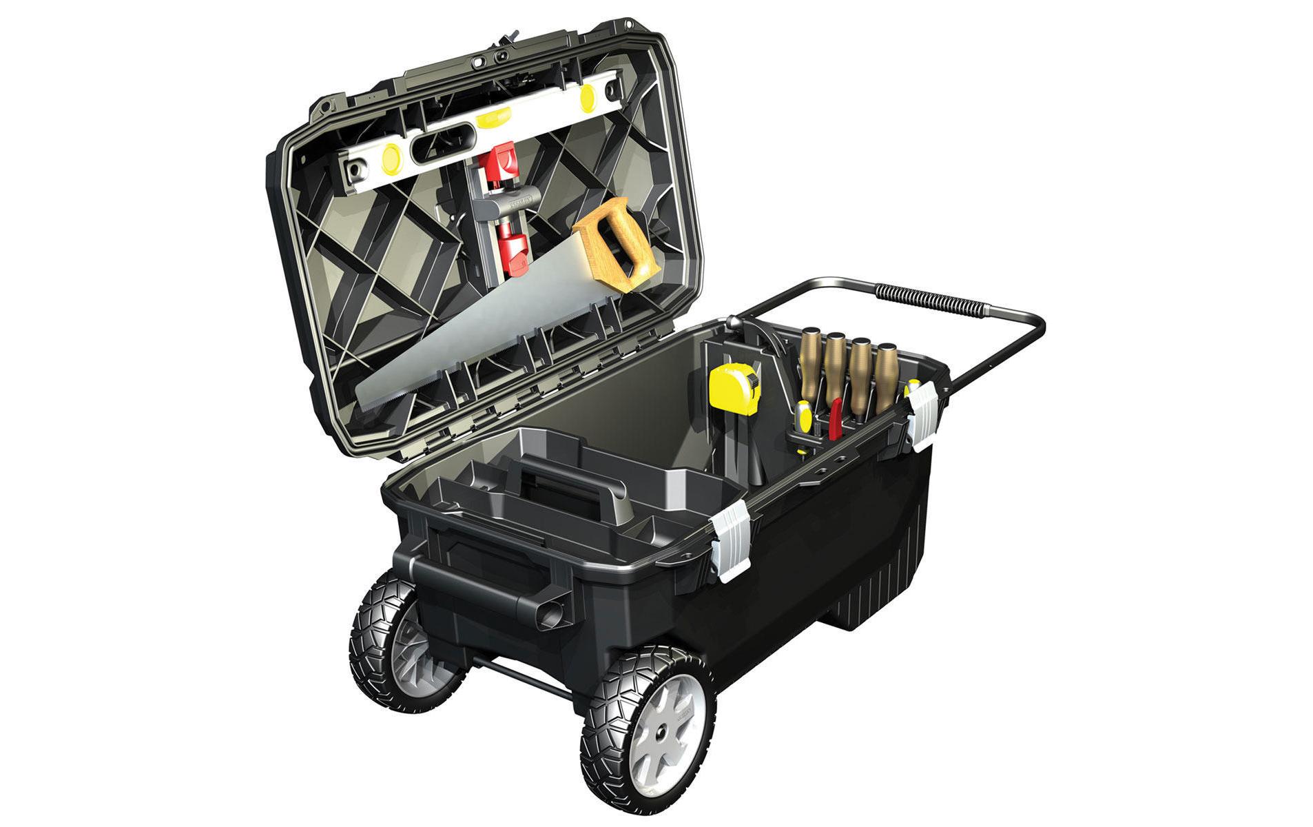 Werkzeugbox mit Rollen<br>113 Liter, IP54 Dichtigkeit