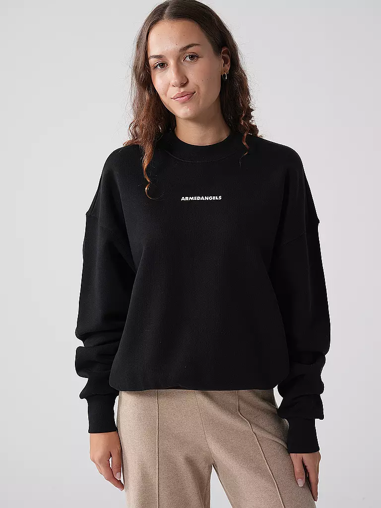 ARMEDANGELS Sweater ALIZAA schwarz