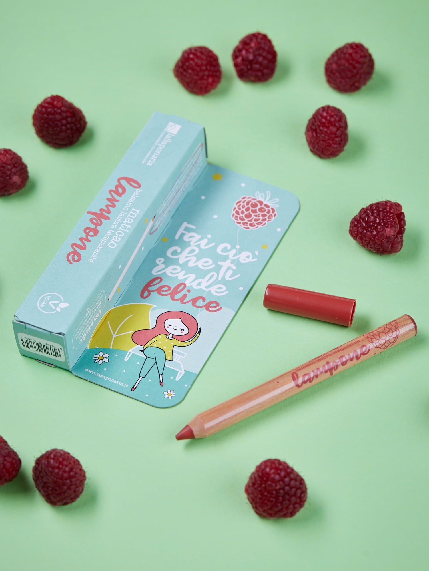 La Saponaria  Maticao Getönte Lippenpflege, Himbeere