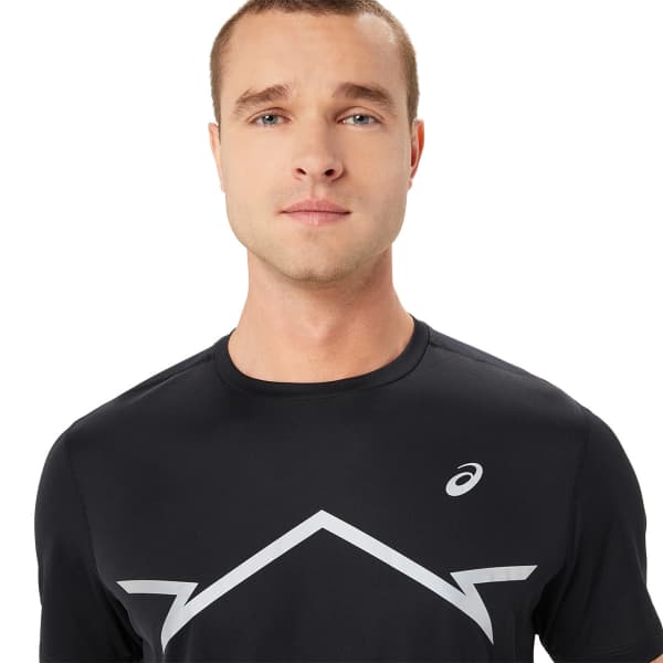 T-shirt running ASICS LITE-SHOW SS TOP PERFORMANCE PERFORMANCE BLACK