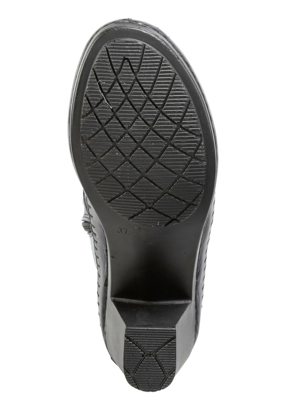 Gemini Stiefelette aus fein genarbtem Rind-Nappaleder