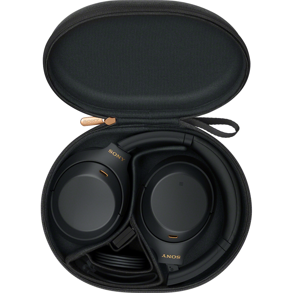Sony trådløse around-ear hodetelefoner WH-1000XM4 (sort)