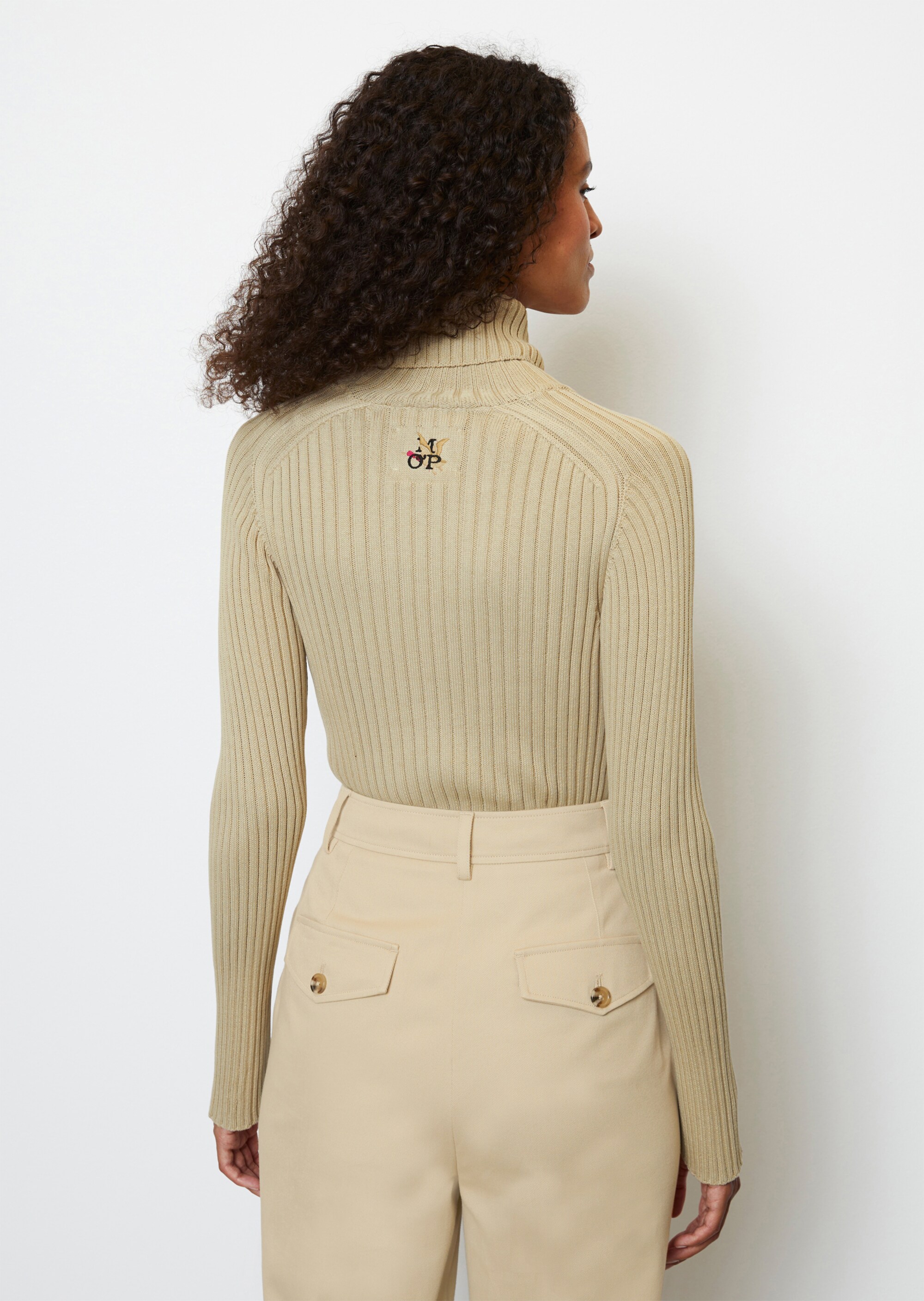 MO'P X CHEVIGNON Rollkragenpullover slim aus Organic Cotton