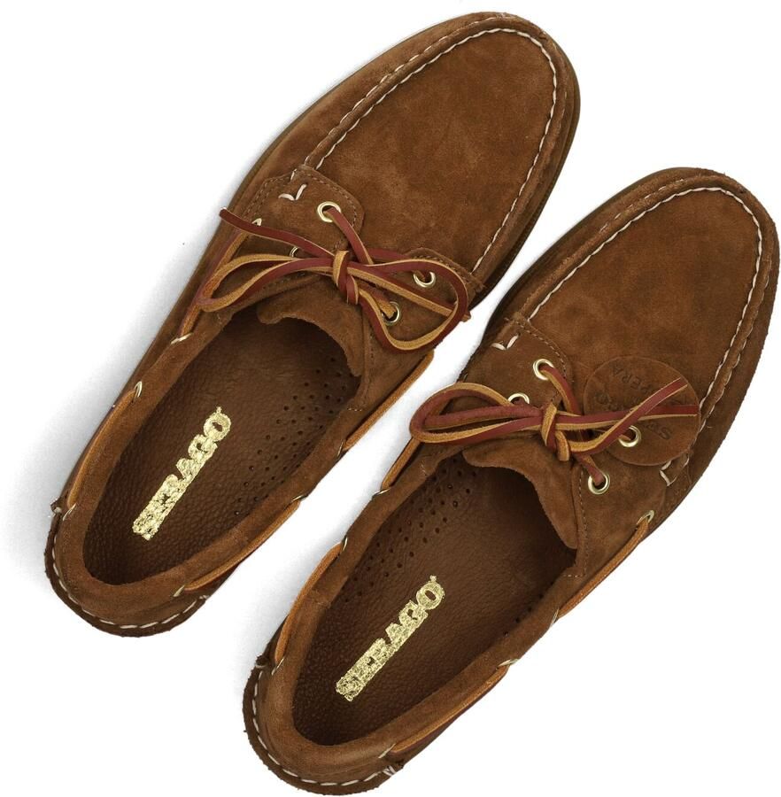 SEBAGO Veterschoenen Heren Portland Artisan Maat: 43 5 Materiaal: Suède Kleur: Bruin
