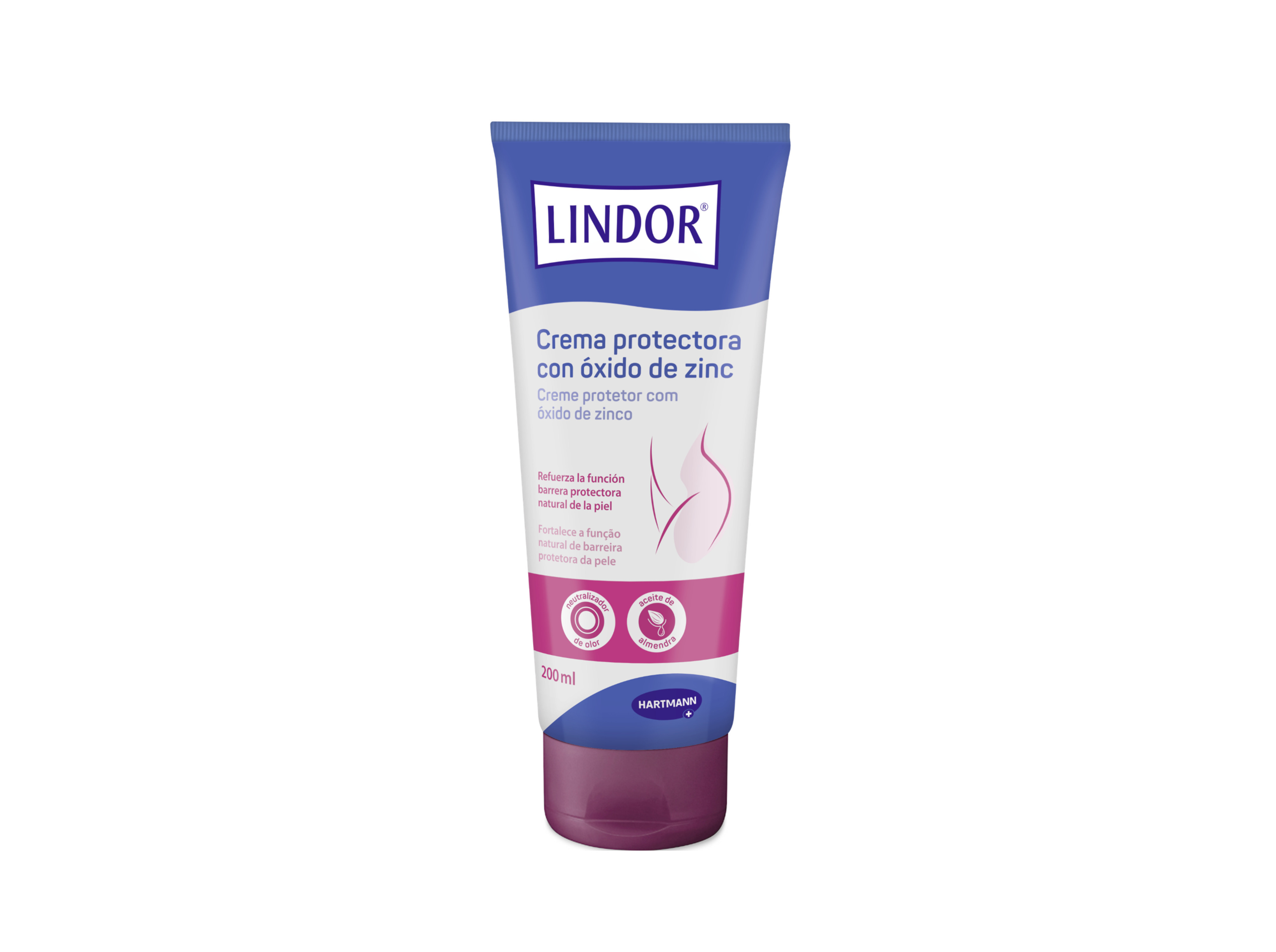 CREME DERMOPROTETOR LINDOR ÓXIDO DE ZINCO 200ML