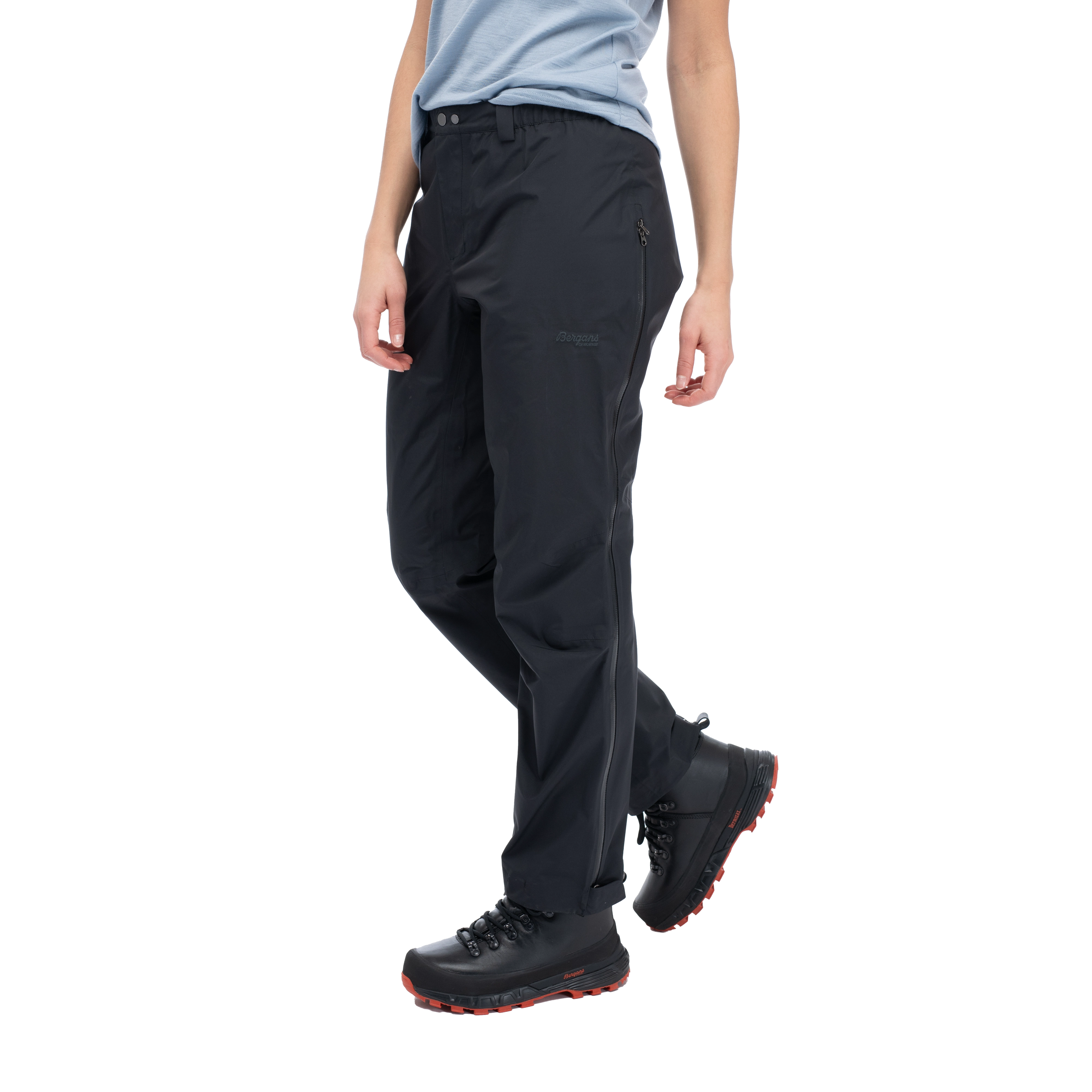 Vandre Light 3L Shell Zipped Pants Women Black