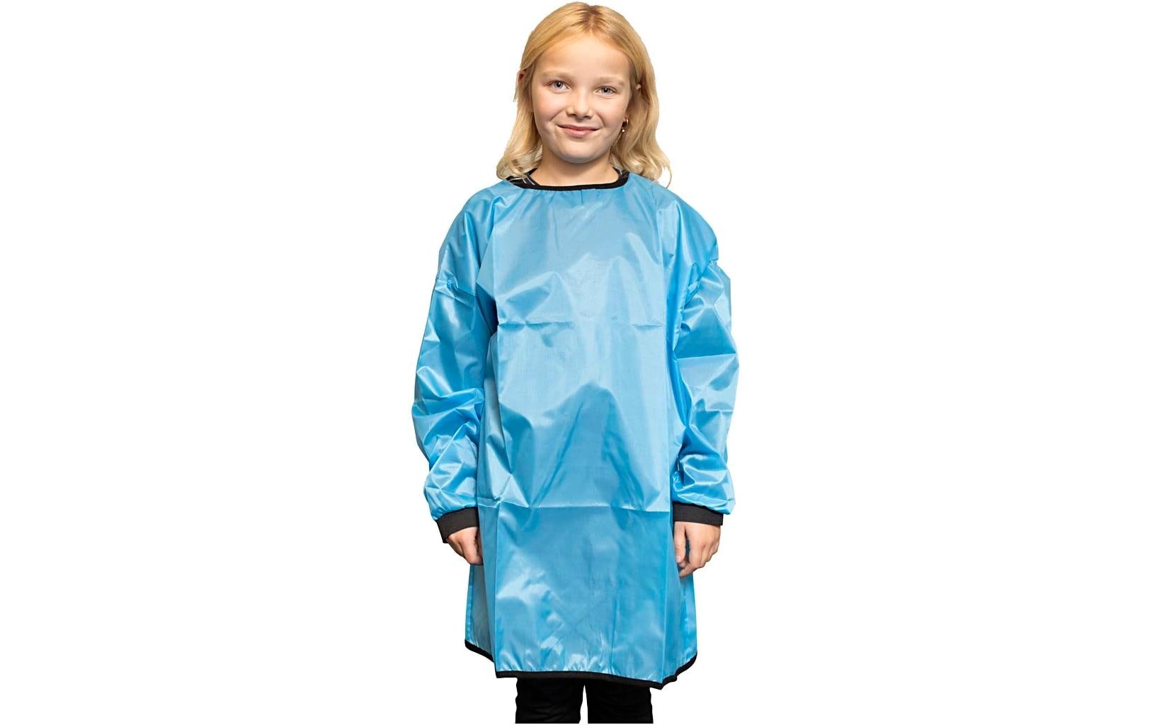 Malschürze für Kinder 75 cm, Blau, 10 StückKünstlerkittel
