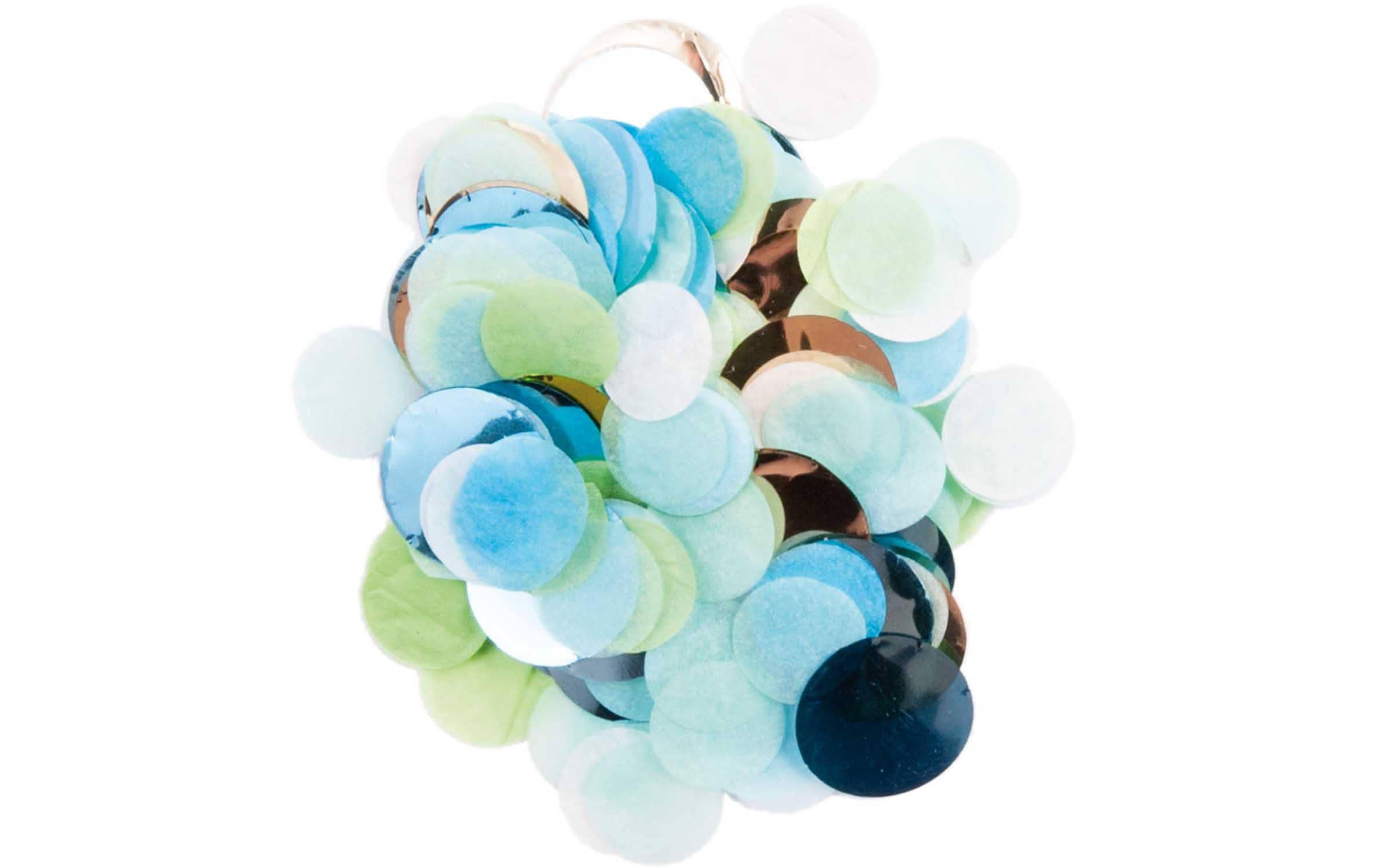 Streudeko 20 g Konfetti, Blau/Grün MixKreativ mit Rico Design