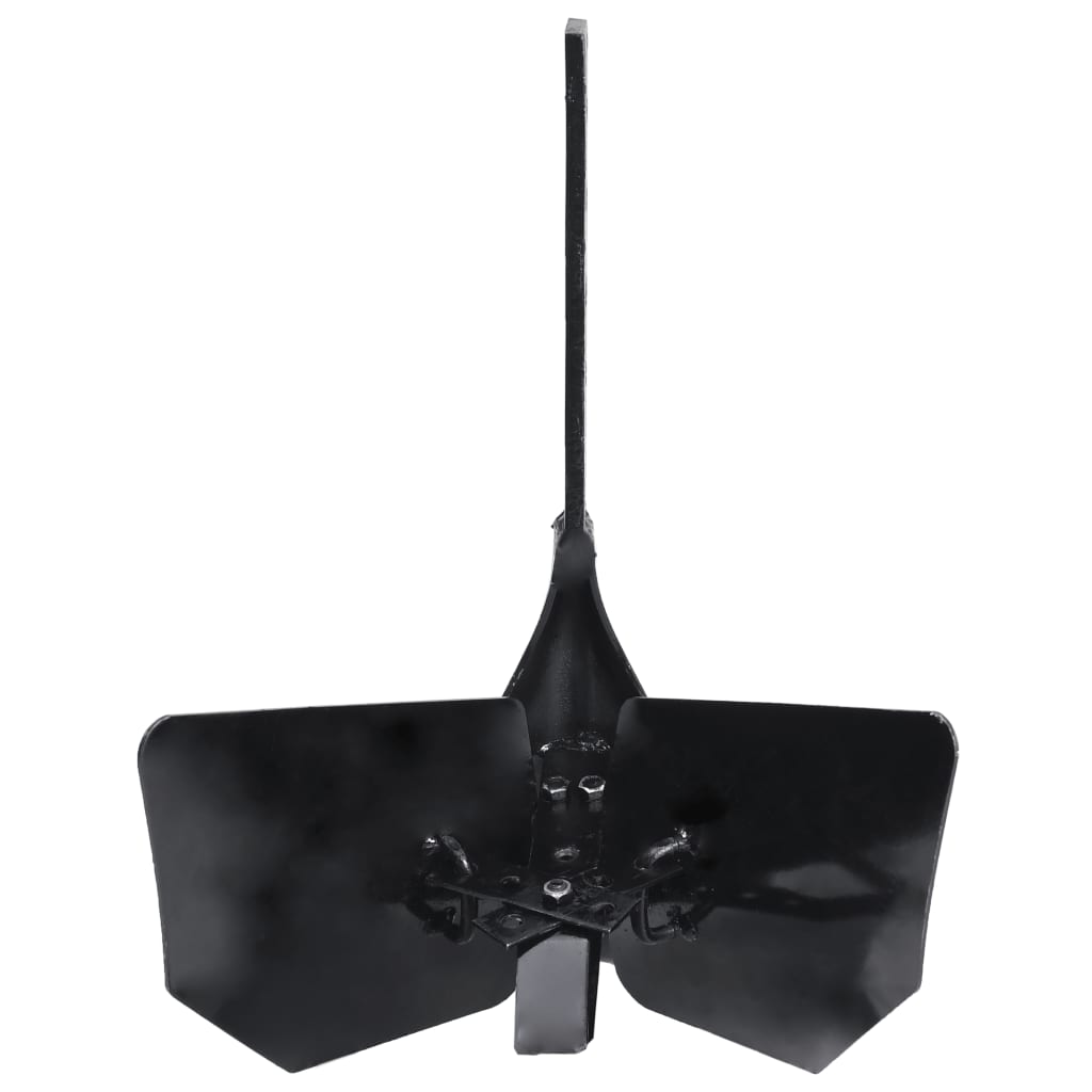 Accessoire de charrue à timon noir métal