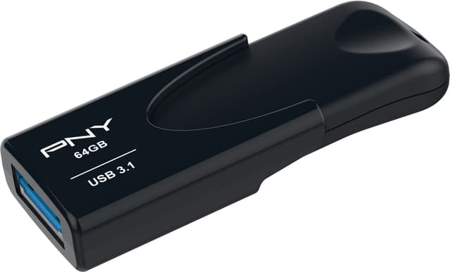 PNY Attache 4 USB 3.1 flashdrev 64 GB (2-pak)